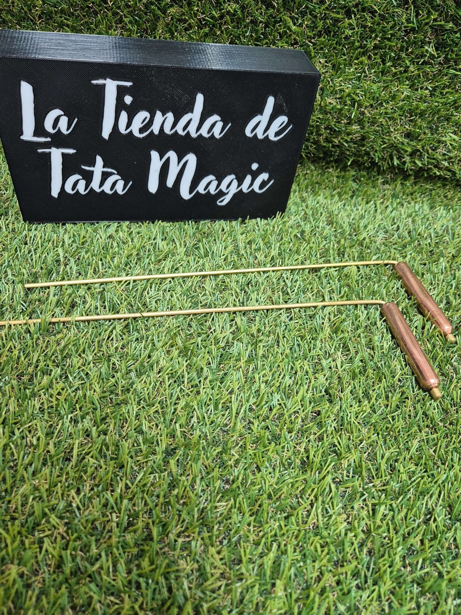 Varillas de radiestesia latón cobre 20x8 cm Tienda esotérica Málaga - La Tienda de Tata Magic: tienda Esotérica en Málaga